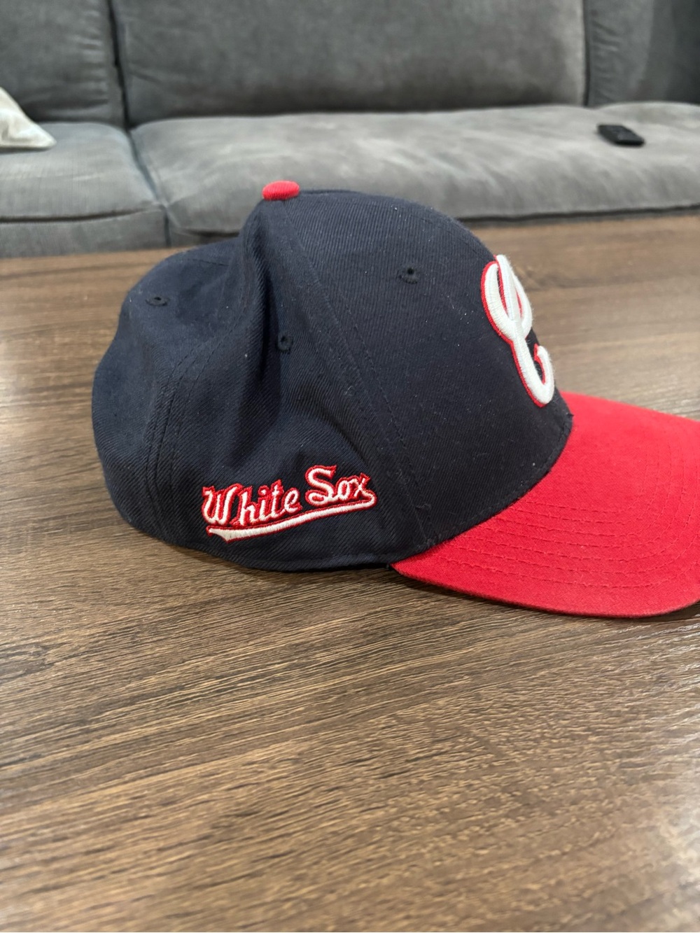 Retro Chicago White Sox Baseball Cap - Navy & Red